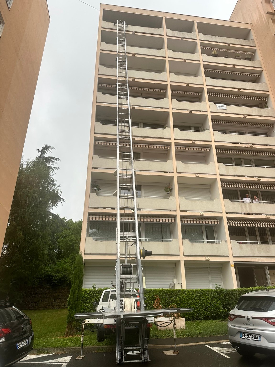 Monte-meubles en intervention — photo 7